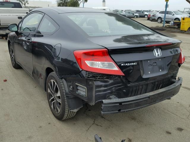 2HGFG3B86DH501696 - 2013 HONDA CIVIC EX BLACK photo 3