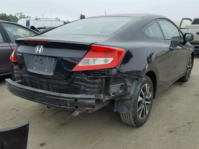 2HGFG3B86DH501696 - 2013 HONDA CIVIC EX შავი ფოტო 4