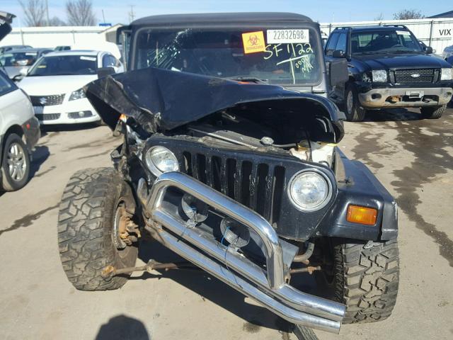 1J4FY29P5WP756464 - 1998 JEEP WRANGLER / BLACK photo 9