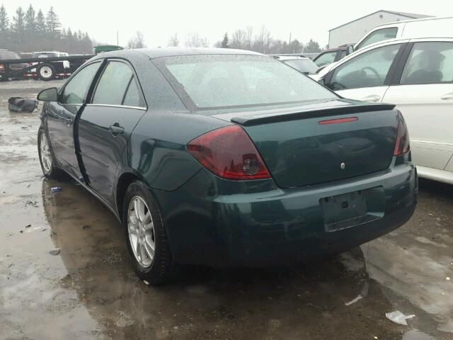 1G2ZF55B664246215 - 2006 PONTIAC G6 SE GREEN photo 3