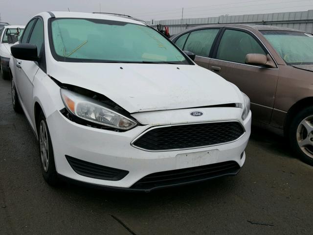 1FADP3E24FL249116 - 2015 FORD FOCUS S WHITE photo 1