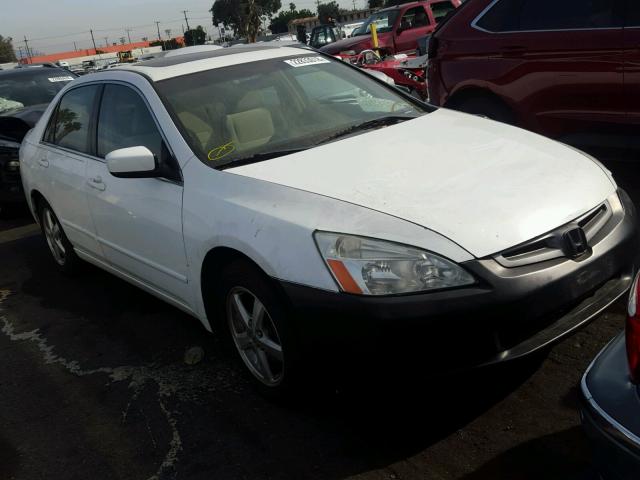 1HGCM56774A037874 - 2004 HONDA ACCORD EX WHITE photo 1