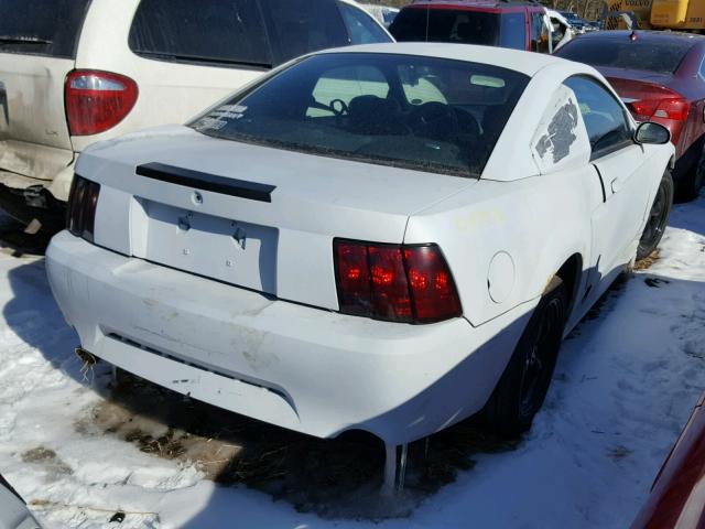 1FAFP42X42F211022 - 2002 FORD MUSTANG GT WHITE photo 4