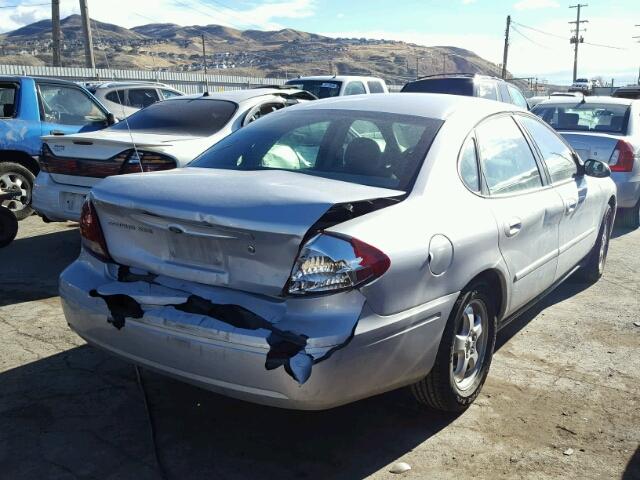 1FAFP55U44G164126 - 2004 FORD TAURUS SES SILVER photo 4