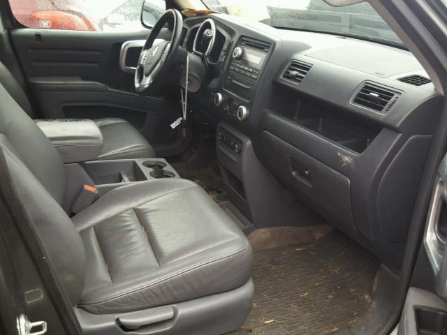 2HJYK16518H501388 - 2008 HONDA RIDGELINE GRAY photo 5