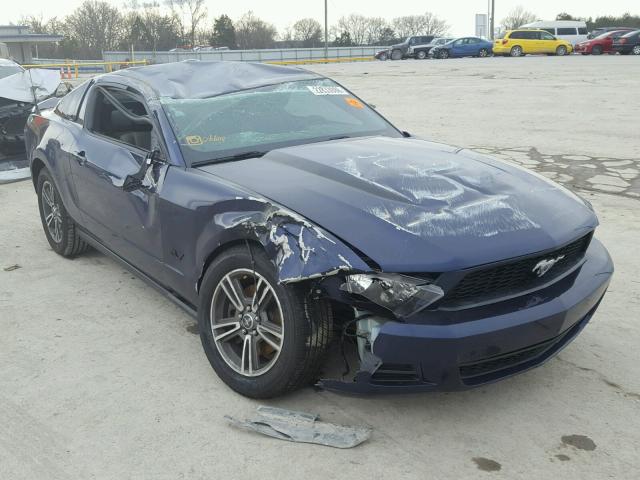 1ZVBP8AM2C5214660 - 2012 FORD MUSTANG BLUE photo 1