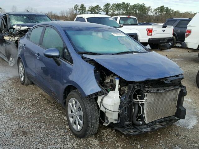 KNADM4A34G6603382 - 2016 KIA RIO LX Կապույտ լուսանկար 1