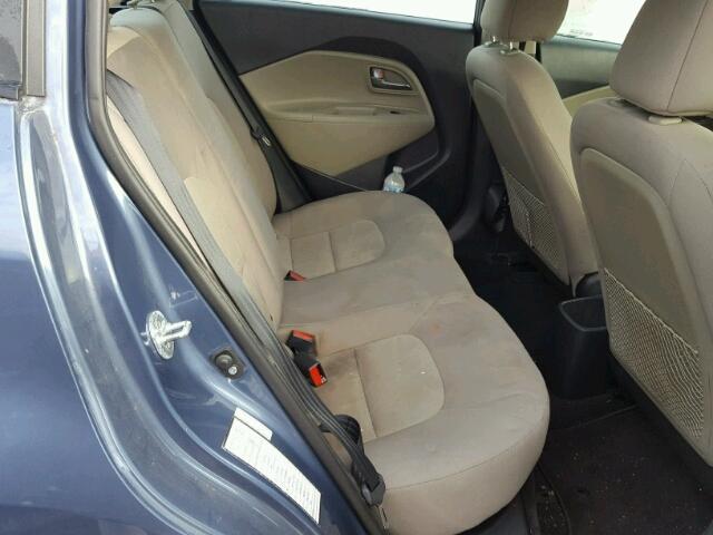KNADM4A34G6603382 - 2016 KIA RIO LX Կապույտ լուսանկար 6
