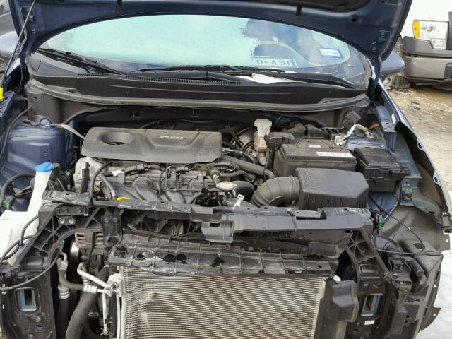 KNADM4A34G6603382 - 2016 KIA RIO LX Կապույտ լուսանկար 7