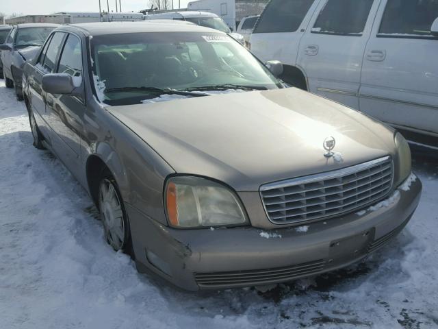 1G6KD54Y83U100728 - 2003 CADILLAC DEVILLE BEIGE photo 1