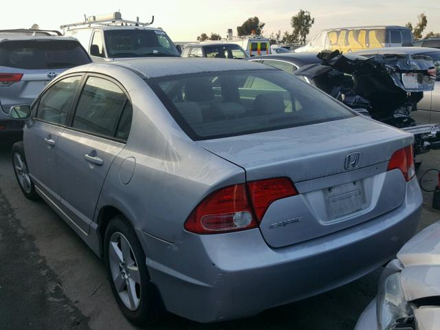 JHMFA16876S008361 - 2006 HONDA CIVIC EX SILVER photo 3