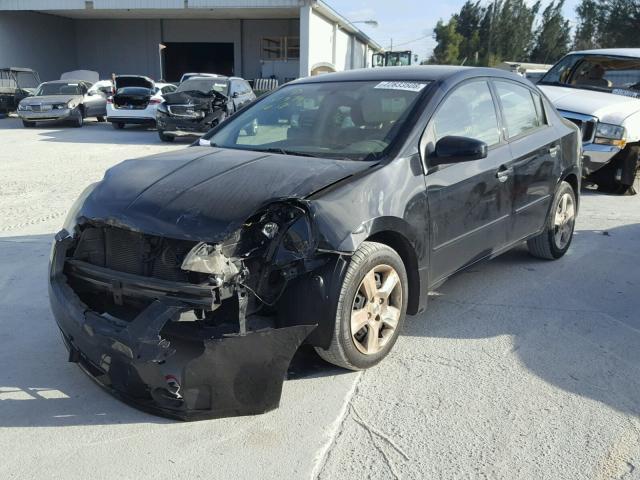 3N1AB61E08L637712 - 2008 NISSAN SENTRA 2.0 BLACK photo 2