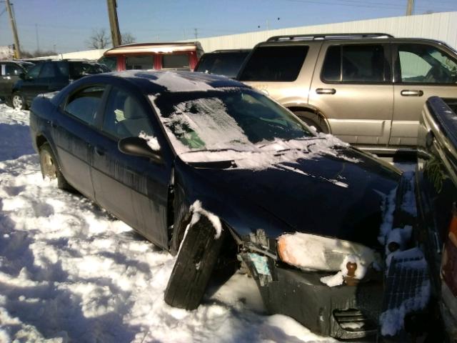 1B3EL46R15N672249 - 2005 DODGE STRATUS SX BLUE photo 1