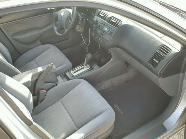 2HGES26733H533512 - 2003 HONDA CIVIC EX 银色 照片 5