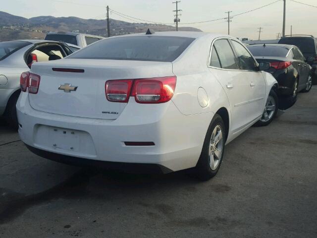 1G11B5SA2DF199114 - 2013 CHEVROLET MALIBU LS WHITE photo 4