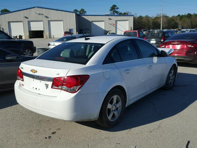 1G1PC5SB5E7455550 - 2014 CHEVROLET CRUZE LT WHITE photo 4