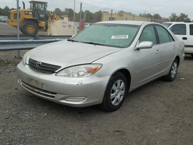 4T1BE32K64U794734 - 2004 TOYOTA CAMRY LE BEIGE photo 2
