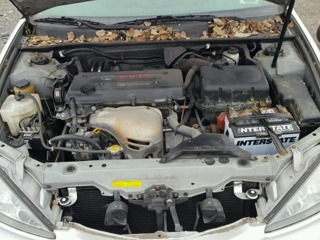 4T1BE32K64U794734 - 2004 TOYOTA CAMRY LE BEIGE photo 7