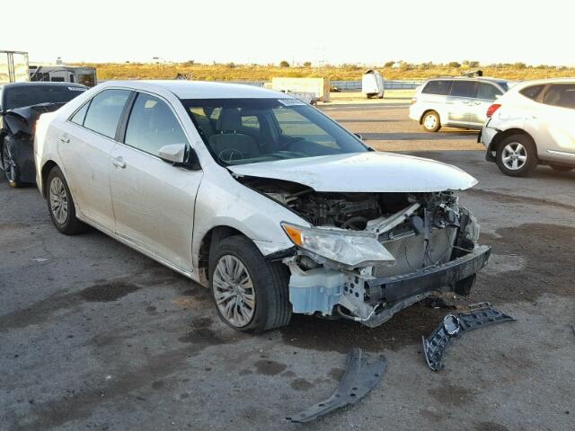 4T1BF1FK0CU540527 - 2012 TOYOTA CAMRY BASE WHITE photo 1