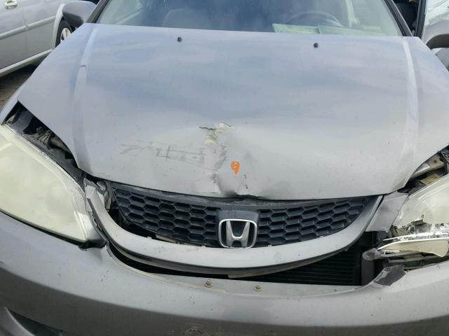 1HGEM21985L042541 - 2005 HONDA CIVIC EX გრაფიტი ფოტო 7