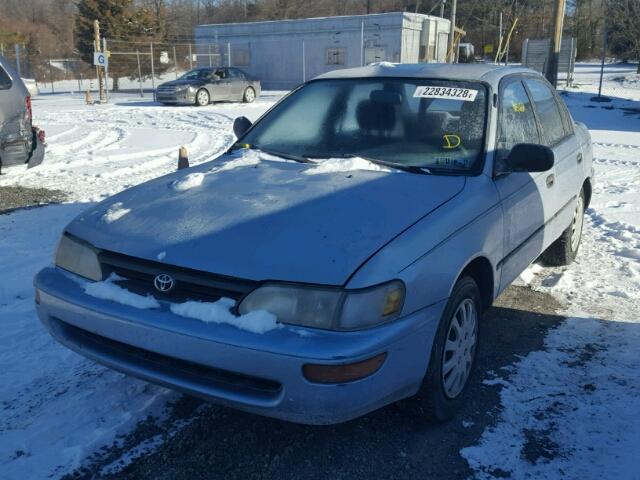 1NXAE09E0PZ039061 - 1993 TOYOTA COROLLA LE BLUE photo 2