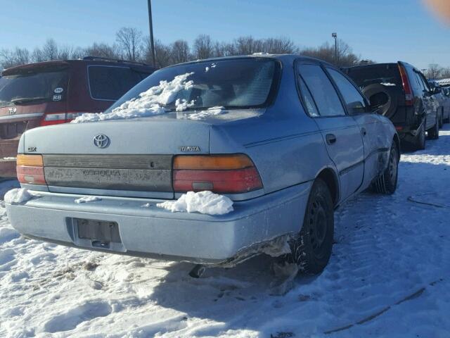 1NXAE09E0PZ039061 - 1993 TOYOTA COROLLA LE BLUE photo 4