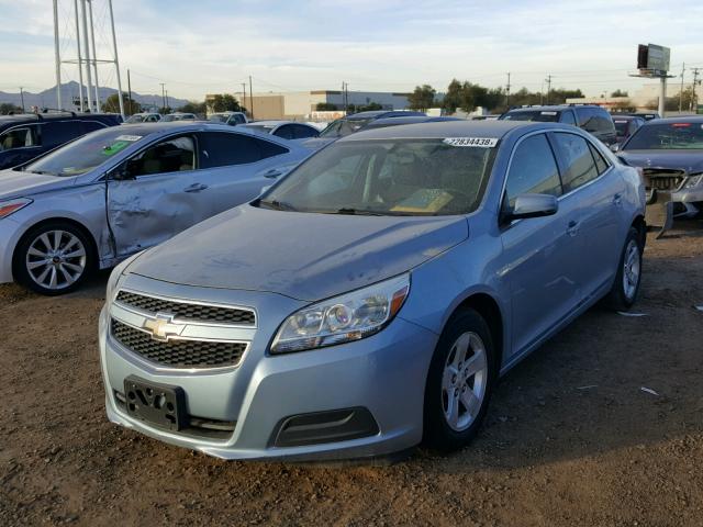 1G11C5SA7DU126555 - 2013 CHEVROLET MALIBU 1LT 蓝色 照片 2