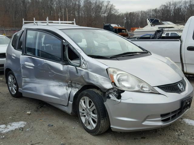 JHMGE8H50BS007048 - 2011 HONDA FIT SPORT SILVER photo 9