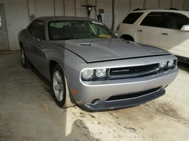 2C3CDYAG3EH152888 - 2014 DODGE CHALLENGER SILVER photo 1