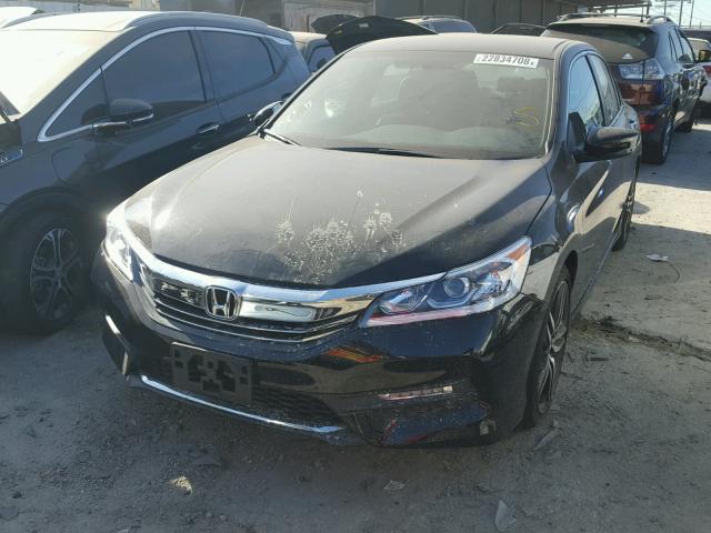 1HGCR2F55HA263139 - 2017 HONDA ACCORD SPO BLACK photo 2