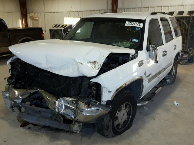 1GKEK13T25R146158 - 2005 GMC YUKON WHITE photo 2