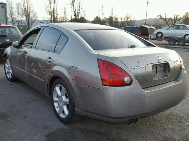 1N4BA41E46C834597 - 2006 NISSAN MAXIMA SE BEIGE photo 3