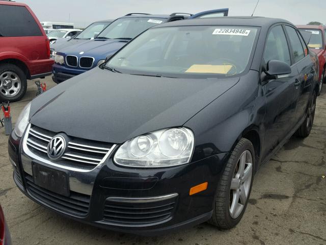 3VWAZ7AJ7AM149897 - 2010 VOLKSWAGEN JETTA LIMI BLACK photo 2