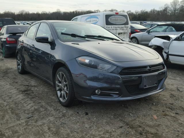 1C3CDFBA5DD333002 - 2013 DODGE DART SXT BLUE photo 1