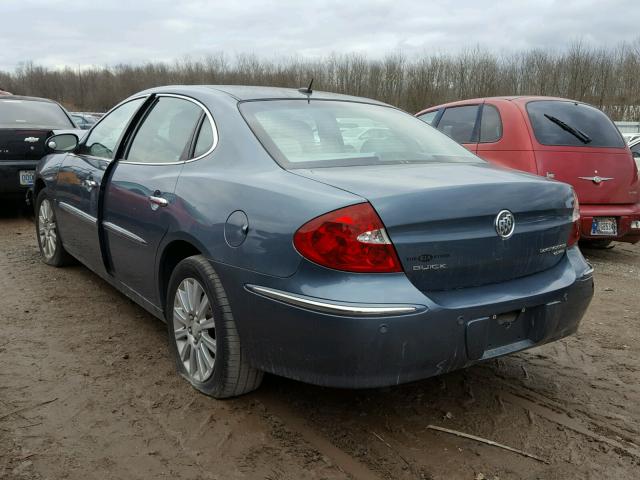 2G4WE587471178093 - 2007 BUICK LACROSSE C BLUE photo 3