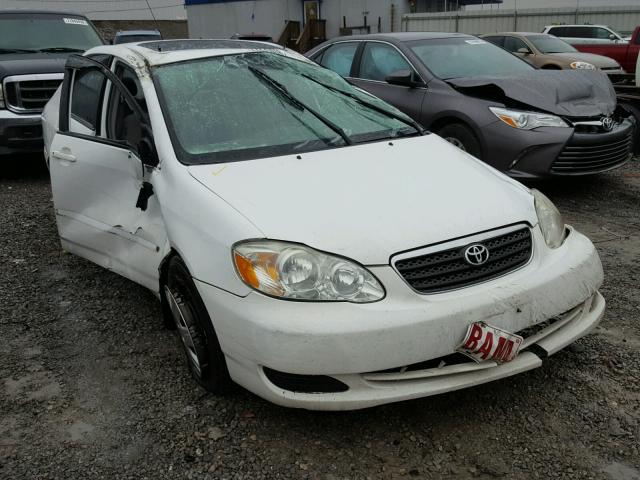 1NXBR30E55Z442294 - 2005 TOYOTA COROLLA CE WHITE photo 1