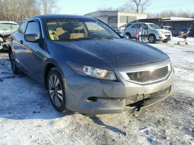 1HGCS12329A013619 - 2009 HONDA ACCORD LX GRAY photo 1