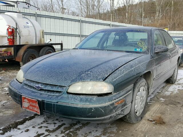 2G1WL52M1V1141243 - 1997 CHEVROLET LUMINA BAS GREEN photo 2