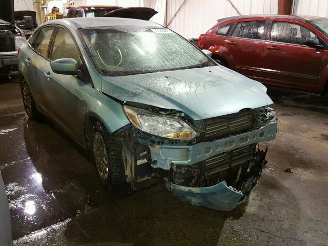 1FAHP3F28CL301584 - 2012 FORD FOCUS SE GREEN photo 1