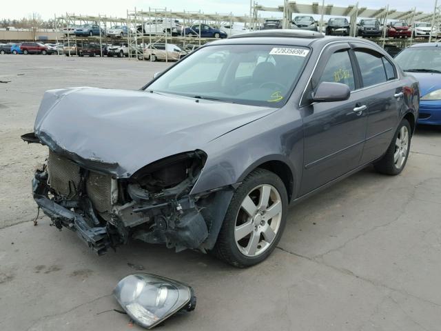 KNAGE124475117984 - 2007 KIA OPTIMA LX GRAY photo 2