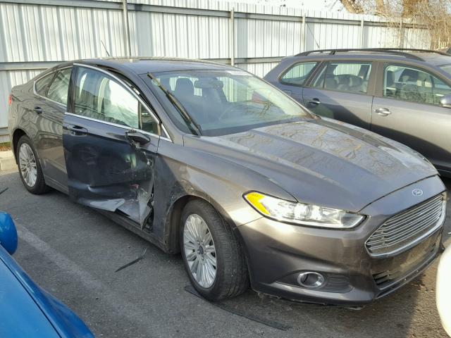 3FA6P0PUXGR357135 - 2016 FORD FUSION SE BLACK photo 1