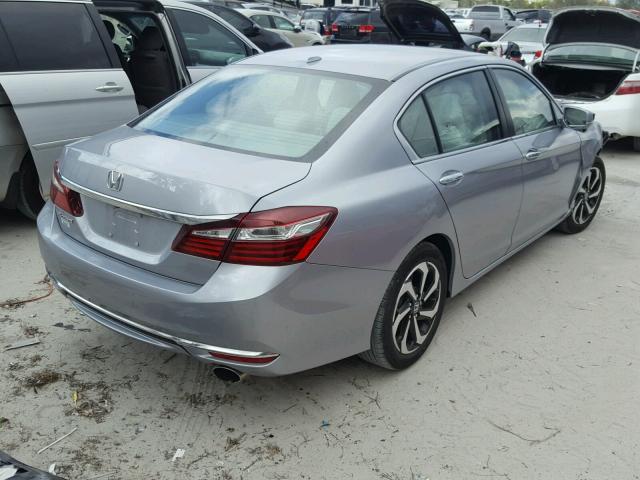 1HGCR2F75GA154339 - 2016 HONDA ACCORD EX SILVER photo 4