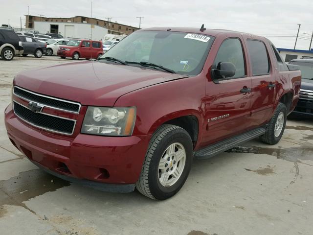 3GNEC12J97G167866 - 2007 CHEVROLET AVALANCHE 栗色 照片 2