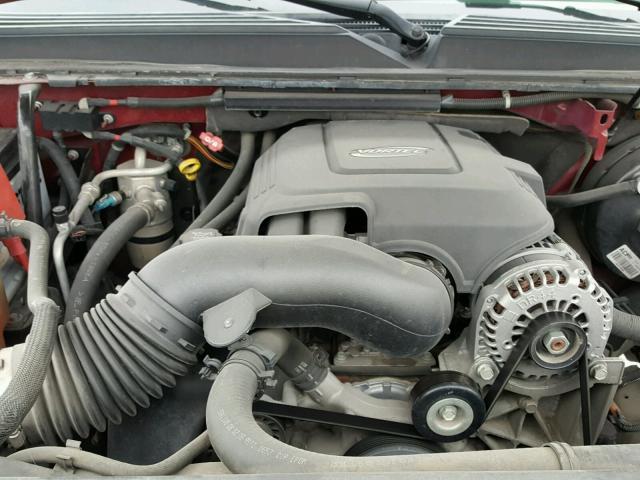 3GNEC12J97G167866 - 2007 CHEVROLET AVALANCHE MAROON photo 7