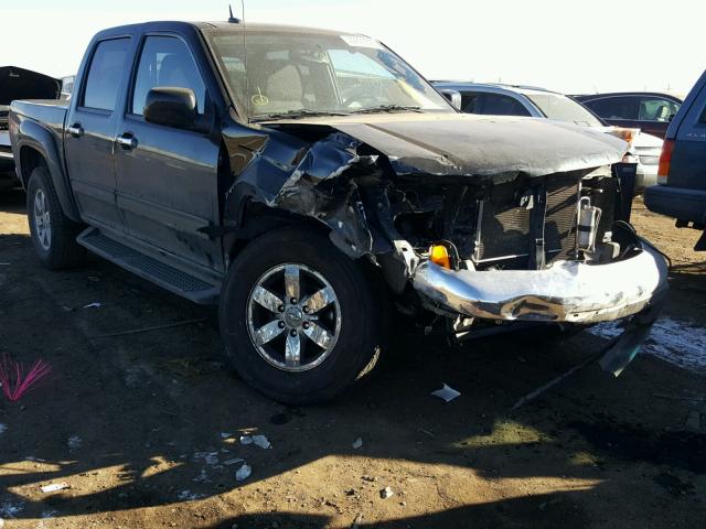 1GCHTDFE7C8141528 - 2012 CHEVROLET COLORADO L BLACK photo 1