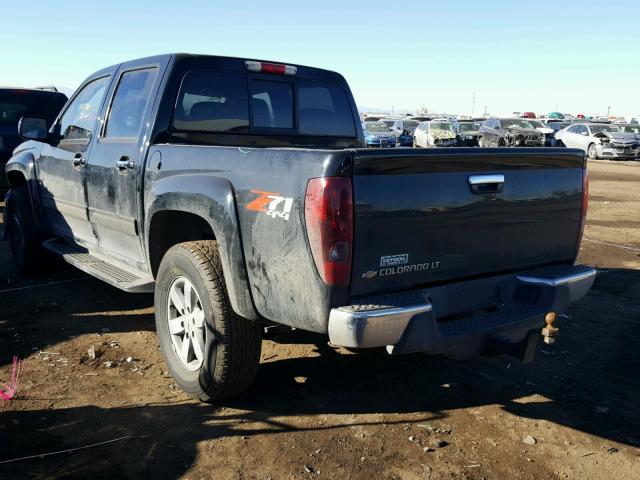 1GCHTDFE7C8141528 - 2012 CHEVROLET COLORADO L BLACK photo 3