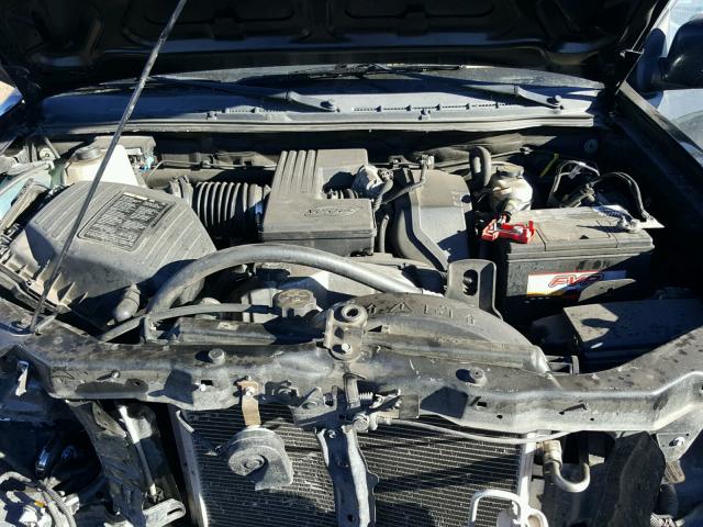 1GCHTDFE7C8141528 - 2012 CHEVROLET COLORADO L BLACK photo 7