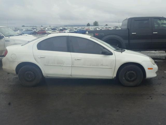 1P3ES46C5YD763631 - 2000 PLYMOUTH NEON BASE 白色 照片 10