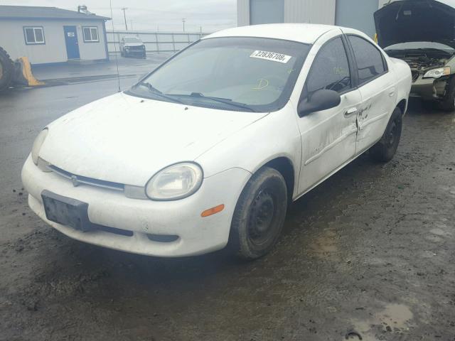 1P3ES46C5YD763631 - 2000 PLYMOUTH NEON BASE 白色 照片 2