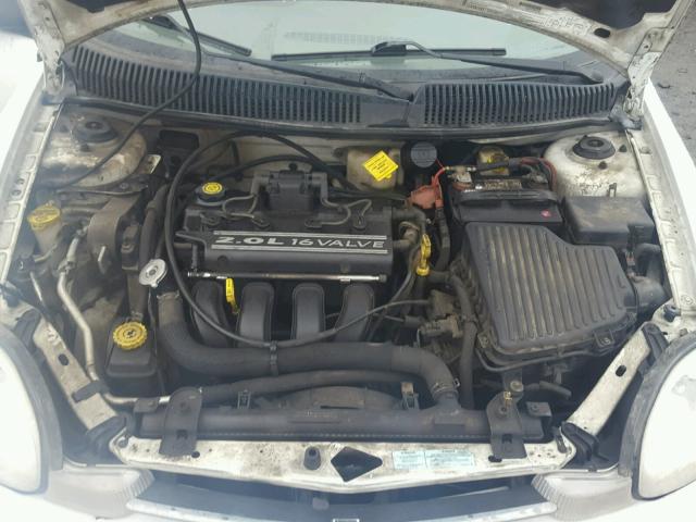 1P3ES46C5YD763631 - 2000 PLYMOUTH NEON BASE 白色 照片 7